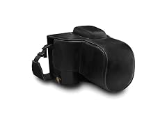 MegaGear Ever Ready Leather Camera Case and Strap