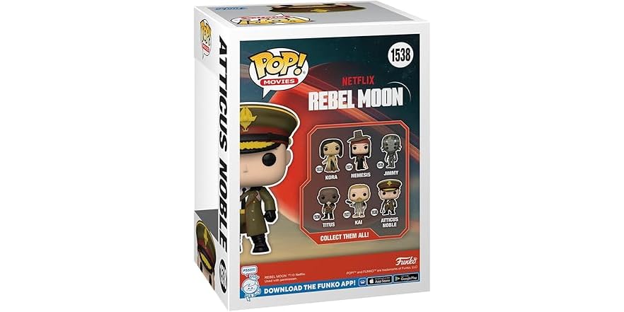 Noble Commputer Funko POP! Movies: Rebel Moon - Atticus Noble