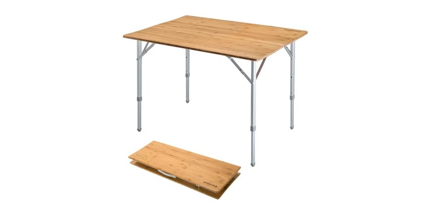 KingCamp Bamboo Folding Camping Table