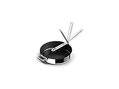 Joseph Space Steel 11" Nonstick Stainless-Steel Frying Pan