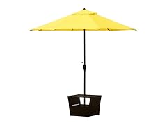 9-Foot Courtyard Umbrella, Yellow