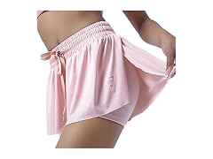 OPOPO Women (M) Butterfly Flowy Short