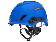 MSA V-Gard H1 Safety Helmets, Tri-Vent, Blue