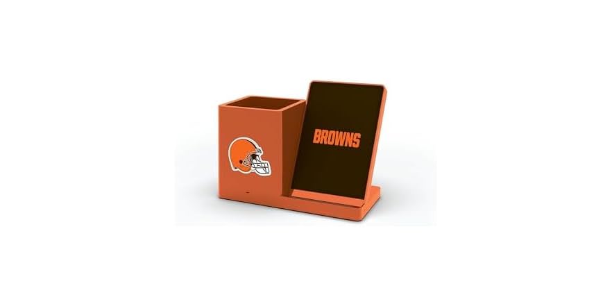 Cleveland Browns Wireless Charger Organizer