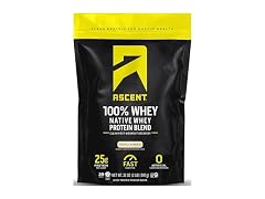 Ascent 2LB Vanilla Whey Protein