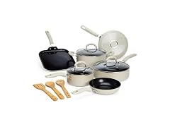 Goodful Ceramic Nonstick Pots and Pans Set 12PC