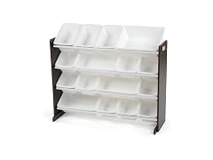 Humble Crew Kids Toy Organizer 16 Bins Black