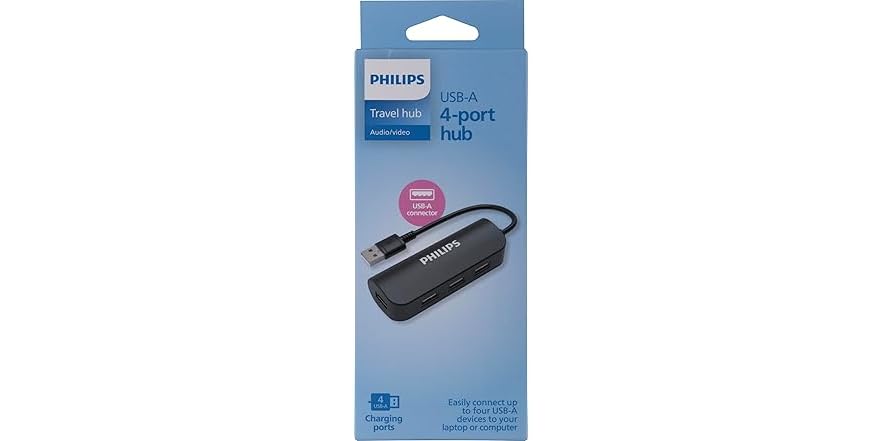 Philips 4-Port USB 2.0 Hub