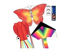 Crogift Large Butterfly Kite 3Pk