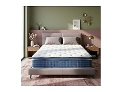 inight 12 Inch Queen Luxury Hybrid Mattress, Medium Firm