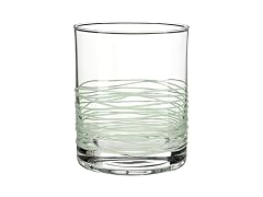 Double Old Fashioned Cocktail Glass with Spun Texture