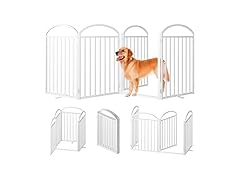 Snuowu Freestanding Dog Gates