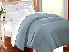Down Alternative Comforter Blue-3 Sizes