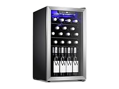 Antarctic Star 26 Bottle Wine Cooler/Cabinet Beverage Refigerator
