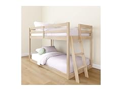 Grain & Grove Bear Twin Bunk Bed Oak