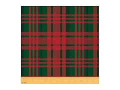 Feelyou Tartan Plaid Upholstery Fabric