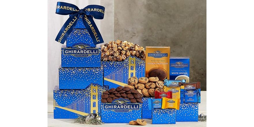 Ghirardelli Chocolate Gift Tower