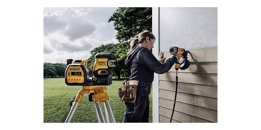 thumbnail image 2 of DeWalt DEWALT 12V/20V MAX Cordless Green Cross Line 5-Spot Laser Level (Bare Tool) | Morganfield 2 of 10