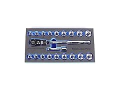 MichaelPro MP001001 3/8 inch Drive Socket Wrench Set