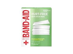 Johnson & Johnson Band-Aid Nonstick Pads 3X4, 10ct