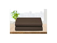 Elegant Comfort 2Pk Flat Sheet-Full/Queen
