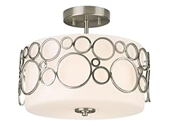 2-Light Semi-Flush Mount