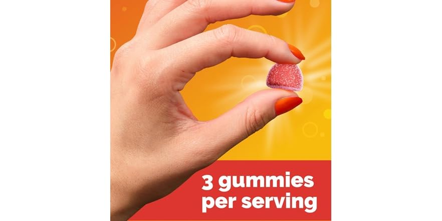 3 Pack Emergen-C Immune Support Gummies
