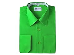 Classic Fit Dress Shirts, Apple Green