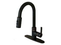 Single Handle Kitchen Faucets w/ Pull Down Spout