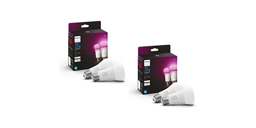 PHILIPS HUE SMART 60W A19 LED BULB visual data 2