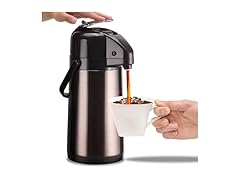 Coffee Carafe with Double Pump