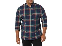 Amazon Essentials Men's Stretch Poplin Shirt