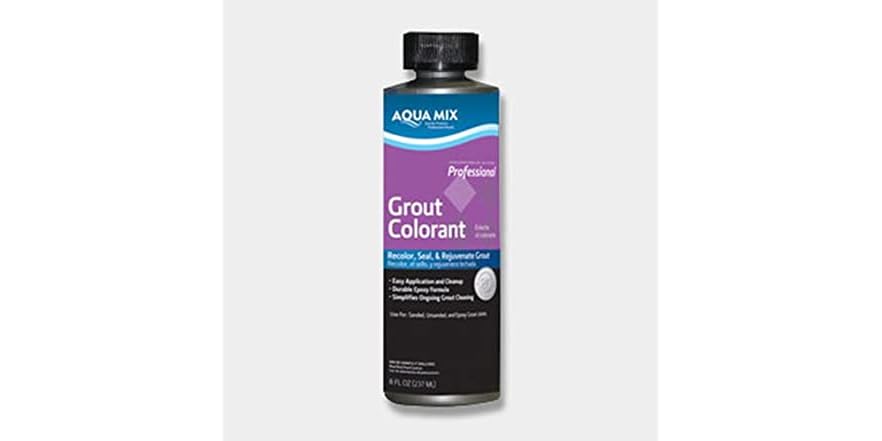 Aqua Mix Grout Colorant - 8 oz Bottle