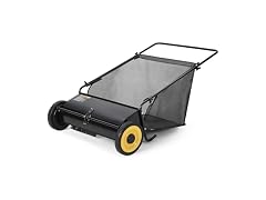 GAOMON 26-Inch Push Lawn Sweeper, Black