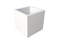 LeisureMod FLP9W Fern Planter White, 9"