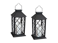 Sunnydaze Outdoor Solar LED Candle Lantern