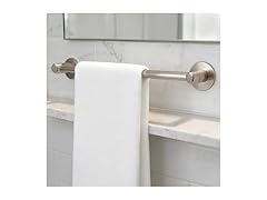 HIGHCRAFT 24 Inch Towel Bar, Brushed Nickel