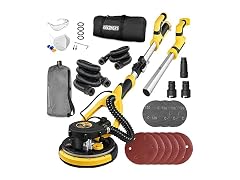 Electric Drywall Sander w/ Vacuum 7-Speed