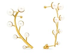 18k Gold Plated Ear Climber