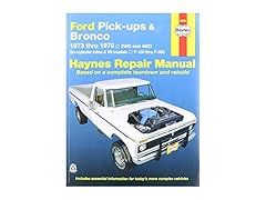 Haynes Ford Pick-ups Manual, 73-79