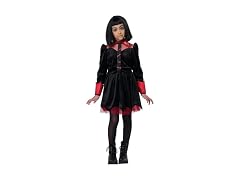California Costumes, Girls' Gothic Vampiress Dress, Size S