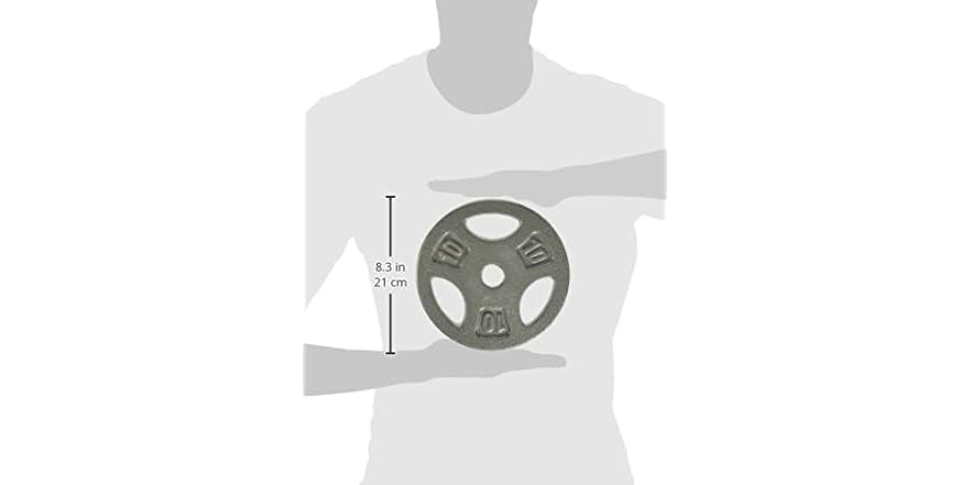 Disque Fonte CAP Barbell 2,5 Lbs - 1 Pouce - Noir - Occasion
