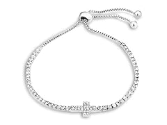 Cross Cubic Zirconia Bracelet