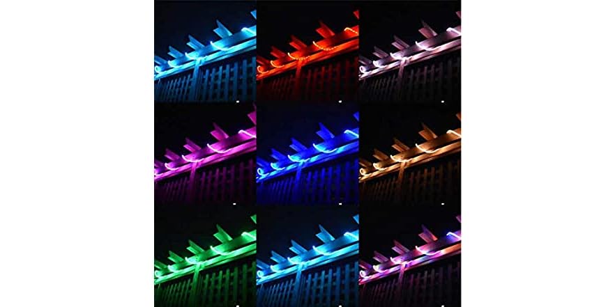 18' 8 Color LED Color Rope