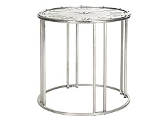 Roman Clock End Table