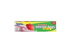 Zip Lock Bags, 1 Gallon Size, Case of 360 (24 packs x 15)