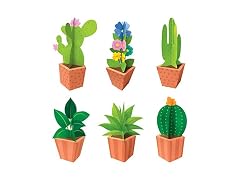 Creative Teaching Press Potted Plants (3D POP)