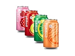 12PK Poppi Sparkling Prebiotic Soda Beverage Variety Pack