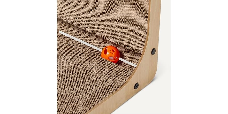 Amazon Basics Cat Scratch Post L-Shaped Cat Scratch Pad