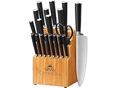 Ginsu Chikara 19pcs Set w Bamboo Block